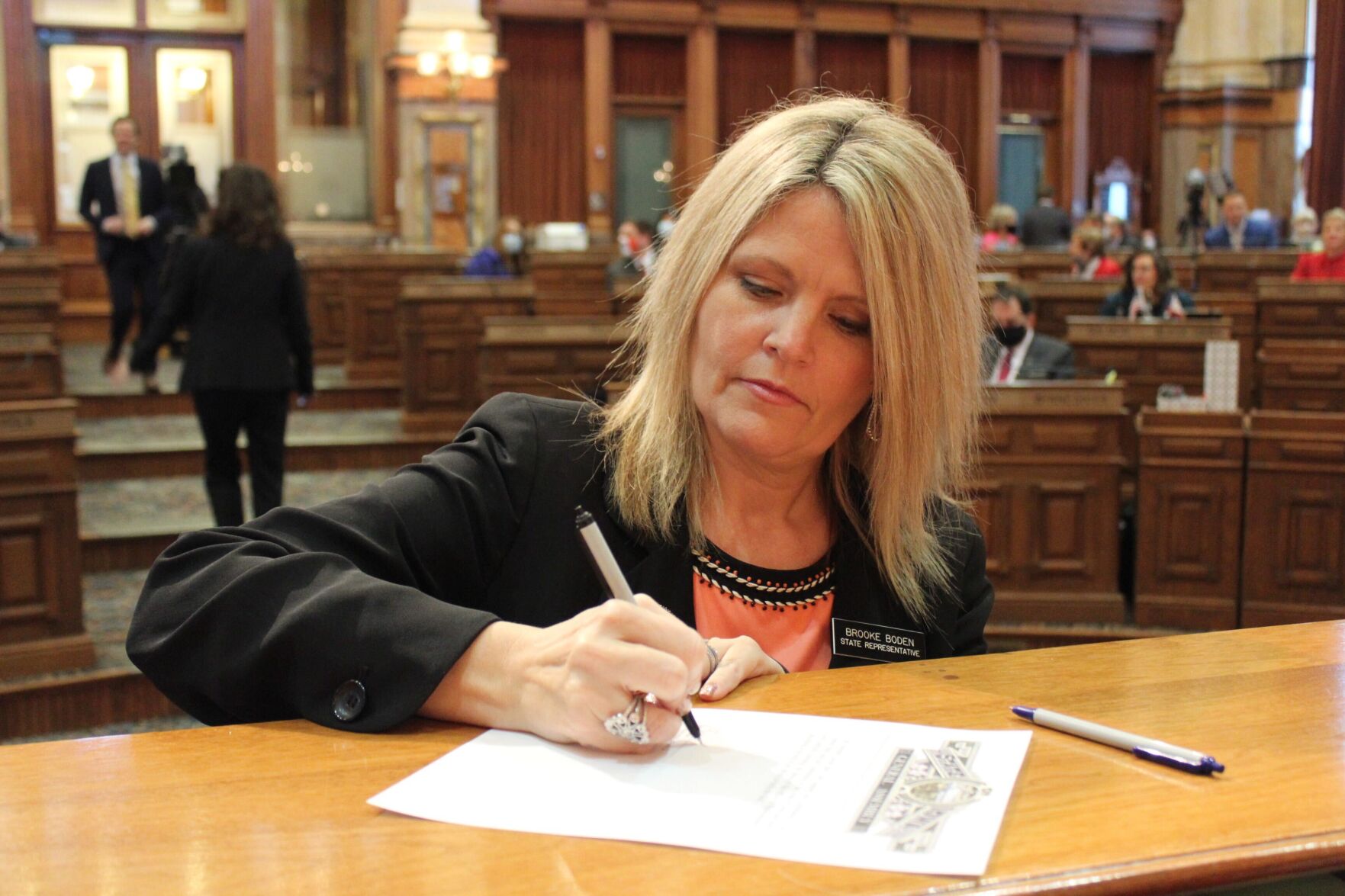 Boden sworn in